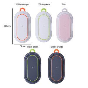 Pengisi daya nirkabel portabel 2 in 1, lampu malam multifungsi untuk iPhone Samsung Huawei XiaoMi untuk OPPO - Product Image 6