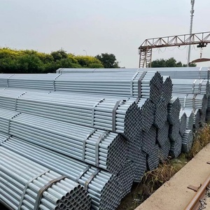 Tuyaux ronds et carrés galvanisés toutes tailles, diamètre extérieur 20mm 25mm 30mm 50mm 60mm 75mm 90mm 120mm, <span class=keywords><strong>tube</strong></span> HDG - Product Image 6