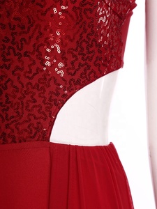 Vestido de Danza Lírica para Mujer, Traje de Danza de Adoración, Ropa de Danza para Danza Latina Moderna, Actuaciones de Baile de Graduación, Disfraces de Danza Latina - Product Image 4