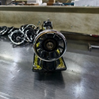 Machine à coudre domestique JUKKY JA2-1, alimentation manuelle, point plat, chaîne, tête simple, état neuf, très demandée sur le marché ghanéen