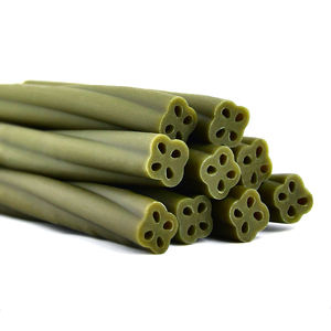 Stik gigi terpilin bayam ayam organik khusus perawatan anjing dan kucing untuk semua usia langsung dari pabrik makanan hewan peliharaan OEM ekspor - Product Image 1