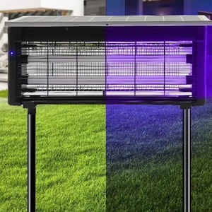 Lampe Solaire Anti-Moustiques JOYINLED, Étanche IP65, Lumière Extérieure avec Attraction UV, Métal et PP Ignifuge, Jardin, Cour, Patio - Product Image 6