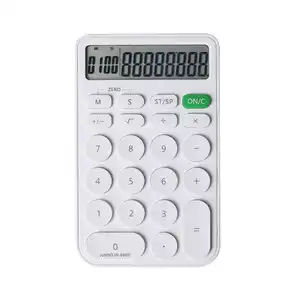 Hot sale 8/12 digits cheap best selling mini cute calculator in multiple colors for kids adults gift