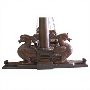 Compre columpio de madera de teca para sala de estar, columpio plegable de madera maciza en venta, fabricante tradicional indio de columpios para casas en EE. UU. - Product Image 3