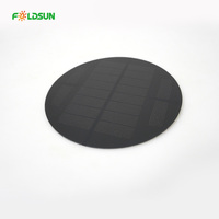 Panneau solaire PERC FOLDSUN haute efficacité 22,7 % 140 mm, fontaine flottante, protection UV, lamination PET, silicium monocristallin