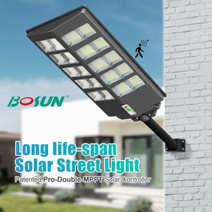 Bosun <span class=keywords><strong>lampadaire</strong></span> de route étanche extérieur Ip65 180W 240W 300W intégré tout en un fabricant de <span class=keywords><strong>lampadaire</strong></span> solaire - Product Image 2