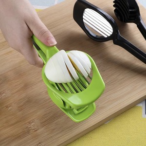 Stainless Steel Egg Slicer <b>Cutter</b> <b>Vegetable</b> Scoop <b>Multi</b> <b>Functional</b> Kitchen Tool for Boiled Eggs Mushrooms Jujubes - Product Image 6