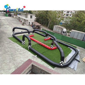 Grado comercial niños go-kart Racing arena inflable parachoques coche carrera pista coche arena área - Product Image 3