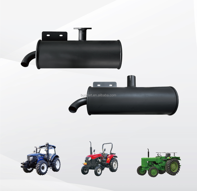 New Agricultural Exhaust Silencer | 520x450mm Stainless Steel/Galvanized Sheet for Agricultural Utility Vehicles Harvesters