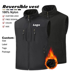 <span class=keywords><strong>Gilet</strong></span> da <span class=keywords><strong>Uomo</strong></span> Personalizzato in Nylon Antivento e Idrorepellente <span class=keywords><strong>con</strong></span> Fodera in Pile, Giacca Senza Maniche per Esterno <span class=keywords><strong>con</strong></span> Logo Ricamato - Product Image 2
