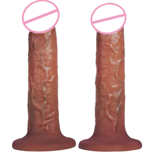 Homosexuell Lesben Sexspielzeug Lebensechte Adern Dildos Männliche und Weibliche Massage Saugnapf Mastur bator Penis Stimulation Vaginal <span class=keywords><strong>Anal</strong></span> - Product Image 5