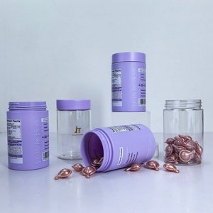 Envase de Plástico Personalizado de 100 ml para Suplementos, Botella de Plástico Mate para Pastillas, Cápsulas, Vitaminas, Dulces Medicinales - Product Image 1