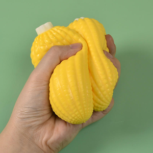2025 Funny Hot Selling TPR Material Simulated Maize Shape Stretchy Corn Funny <b>Squishy</b> Stress Relief Classic Toy Age 5-7 Years - Product Image 4