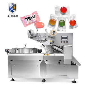 Machine d'emballage automatique à grande vitesse KL-250 pour bonbons, machine de conditionnement de bonbons, machine d'emballage de bonbons - Product Image 1