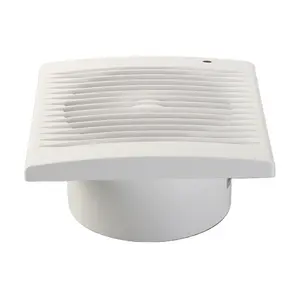 100mm 125mm 150mm Low Noise PP /ABS Waterproof Material Ceiling Installation Exhaust Fan