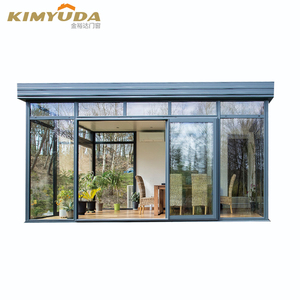 Modern Design Four-Season Solarium Prefab Sunroom Dust-Proof Window and <strong>Door</strong> Flat <strong>Roof</strong> for Villa Patio Application - Product Image 4