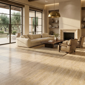Baldosas de Porcelana Mate Modernas para Piso, 600x600mm, Textura Sólida, Superficie R11 Antideslizante, Diseño Rústico para Exteriores, Resistente al Fuego, de Larga Duración - Product Image 1