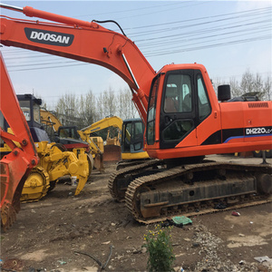 ใช้22ton รถขุด Doosan DH220LC-7ที่มีราคาถูกและสภาพดีในการขายเครื่องยนต์เดิมและปั๊ม - Product Image 2