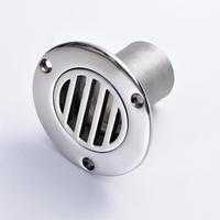 Accessoires de quincaillerie Drain de plancher de pont de bateau en acier inoxydable 316 Yacht Thru Hull Cockpit Drain
