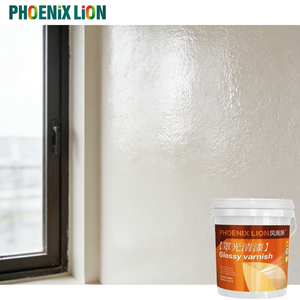 <span class=keywords><strong>Barniz</strong></span> Brillante a Base de Agua Phoenix Lion Premium para Muebles, Pisos y Puertas, Fórmula Ecológica - Product Image 1