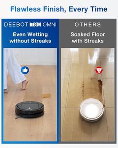 Para el Robot Aspirador y Mopa ECOVACS DEEBOT T80 Omni, Limpieza Profunda TruEdge, 18,000 Pa de Succión y ZeroTangle 3.0 para Mascotas y Alfombras - Product Image 6