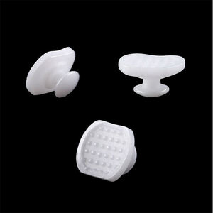 Consumabili dentali pulsante linguale incollabile con staffa in metallo ortodontico trasparente in ceramica per dentista - Product Image 3