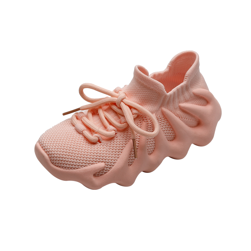 450 hot style yeezy Fly Weaving kids boy girl Light weight and Comfort Leisure Sneaker Children's Shoes kids yeezy 450