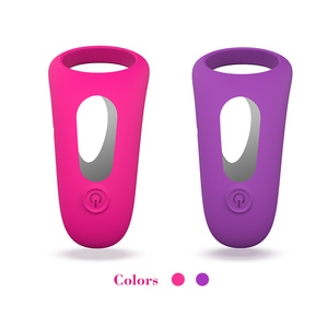 Anneau vibrant unisexe pour couple, anneau de stimulation fin, télécommande sans fil, 10 fréquences, lubrifié - Product Image 1