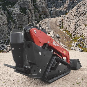 Minicargadora Compacta V1000 Directo <span class=keywords><strong>de</strong></span> Fábrica, Orugas <span class=keywords><strong>de</strong></span> Goma, Certificación CE EPA, Motor Kubota, Cucharón Frontal <span class=keywords><strong>de</strong></span> 0.19m - Product Image 4