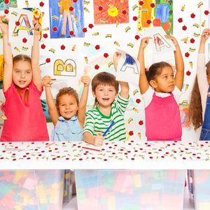 Set Regalo per il Primo Giorno di Scuola con Coriandoli, Mela e Matita per Decorazioni Festa in Classe - Product Image 4