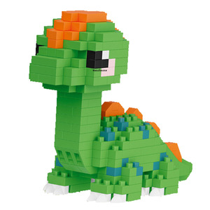 Kit de Construcción de Dinosaurios con Micro Bloques, 12 Estilos, Rompecabezas 3D para Niños de 6+ Años, Juguete Educativo STEM, Regalo, Modelo Animal Vibrante - Product Image 5