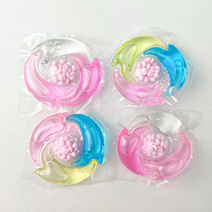 Nouvelle formule concentrée à base de plantes, décontamination en profondeur, parfum de fleurs de cerisier, capsules de lessive 4 en 1, gel - Product Image 3