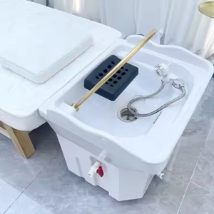 Bassin de lavage de cheveux mobile Daisy 2025, nouveau design, hauteur réglable, pour lavage au dos - Product Image 5