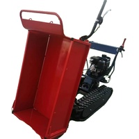 Fabricant rentable de haute qualité sur chenilles Mini Dumper hydraulique Dumper 500 kg à vendre
