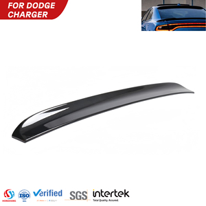 Honghang marque factoay aileron de toit arrière automatique en fibre de carbone aileron d'aile arrière de <span class=keywords><strong>voiture</strong></span> pour Dodge Charger SRT accessoires 2013-2020 - Product Image 1