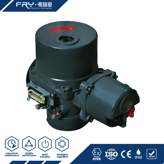 QT Intelligent Modulating Electric Actuator IP67 Protection  Petroleum Chemical Engineering Water