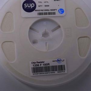 Whole -Sale RR3216 1206L1800FT 1206 3216 Resistors Chip Resistors SMD Resistors 180ohm 1% 1/4W Thick Film Resistor - Product Image 1
