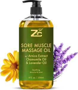Huile de massage à l'arnica en gros pour athlètes professionnels, huile essentielle naturelle d'arnica pour soulager les douleurs articulaires - Product Image 1