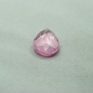 Moda púrpura pera en forma de diamantes de imitación de cristal de piedra de diamante para decoración de vestido de la boda - Product Image 1