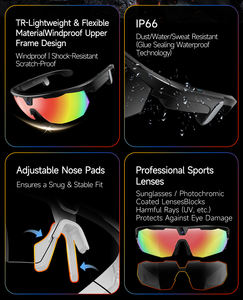 Gafas Inteligentes Antivibración <span class=keywords><strong>de</strong></span> 800W para Ciclismo, Esquí y Escalada al Aire Libre, con Grabación <span class=keywords><strong>de</strong></span> Video, Traductor, Chat con IA, Música y Llamadas, para Hombre y Mujer - Product Image 4