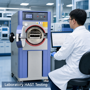 Camera di Prova a Pressione HAST PCT per Test di Invecchiamento di Semiconduttori, PCB e IC, Macchina per Test di Affidabilità JESD22 - Product Image 5