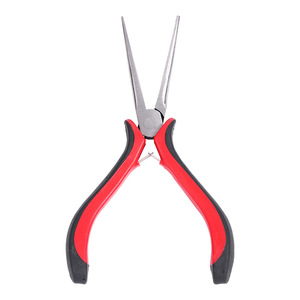 Red And Black Needle Nose Pliers 4.5 In Jaw Width 1/8 In Smooth Tip Multi Functional Plier For Diy - Product Image 3