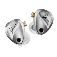 Vente flash KZ Duonic Écouteurs intra-auriculaires à transducteur planaire tri-magnétique Prix bas Écouteurs HiFi Écouteurs intra-auriculaires professionnels IEM