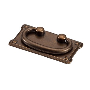 Poignée de meuble rectangulaire en métal YIHUAXING, tirette de tiroir en fer, style traditionnel, durable - Product Image 3