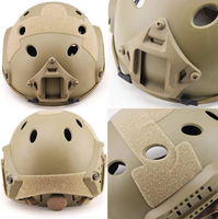 MUCHAN Nouveau Casque Tactique de Paintball, Modèle en Métal, Casque de Jeu de Simulation pour Fan, Cavalerie