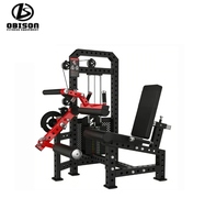 Machine professionnelle de curl et d'extension des jambes à charge libre pour la musculation en salle de sport et l'équipement de fitness