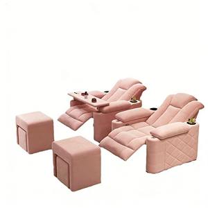 Sillón Moderno para Salón de Uñas y Pestañas, Silla de Pedicura, Sillón Reclinable para Tatuajes, Sillón Multifuncional con Baño de Pies Eléctrico y Masaje - Product Image 3