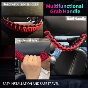 Poignées rétractables en paracorde de nylon, accessoires de voiture robustes, tressées à la main, tactiques, pour <span class=keywords><strong>Jeep</strong></span>, tout-terrain, extérieur - Product Image 6