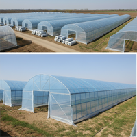 Rouleau de film plastique anti-UV anti-goutte pour serre, pour tomates et légumes, en PE moulé par soufflage