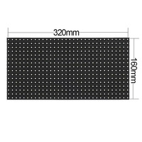 Wasserdichtes IP65 P10 SMD LED-Modul 320x160mm 1/4 Scan Outdoor LED Digitale Beschilderung Werbetafel